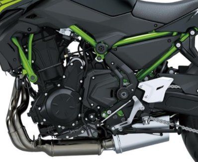 Двигатель мотоциклы Kawasaki Z650 2022